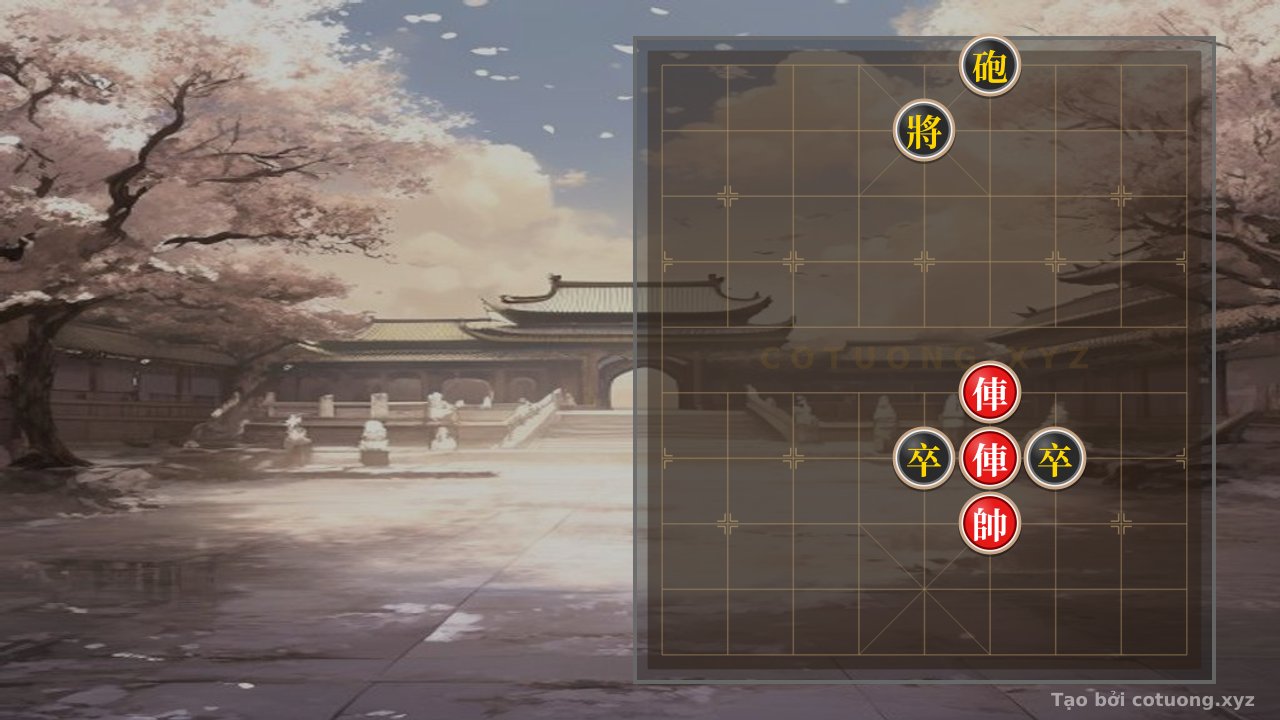 Thế cờ: Tactical Insight: Red Chariot's Trap for the Black General - Xiangqi Position 1/10 — Cờ Tướng Online