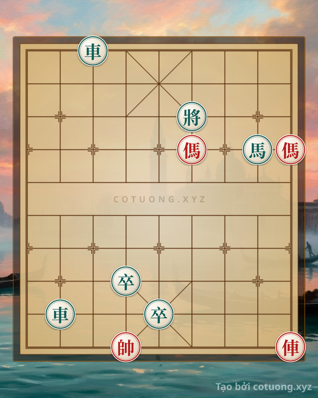 Challenge: Xiangqi (Chinese Chess) Setup and Strategy: 