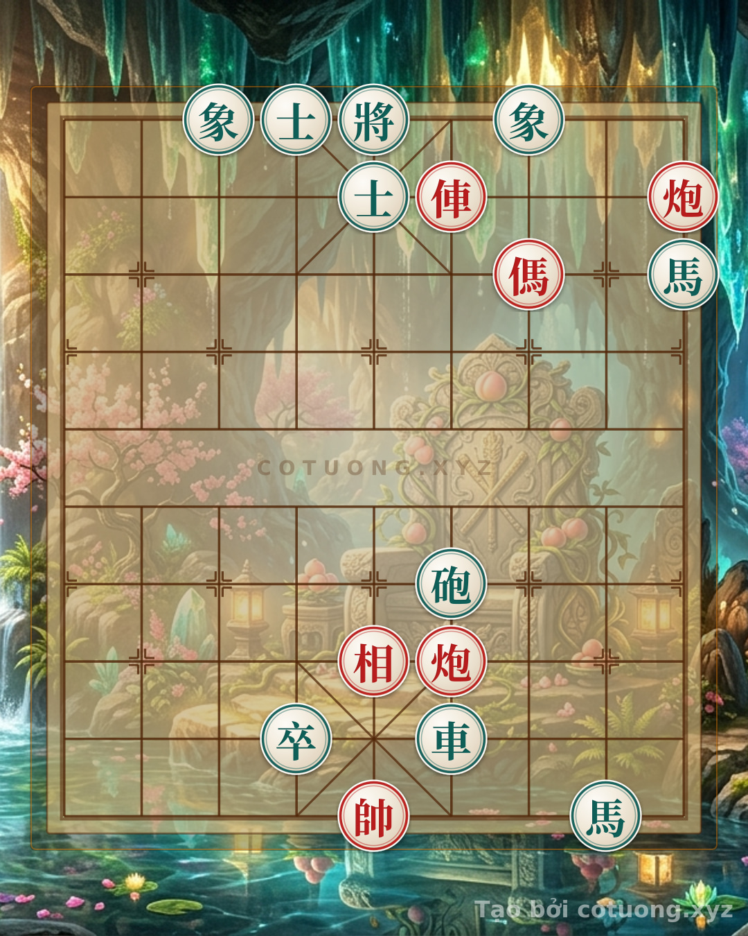 Challenge: Xiangqi Position: Double Horses Legs, Counterattack Decisive - Can you solve it?