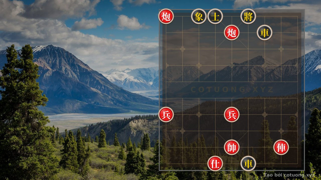 Thế cờ: Cannon Lure 9 Brave: The Xiangqi Position Where Black's Defense is as Strong as the Bạch Đằng Battle — Cờ Tướng Online