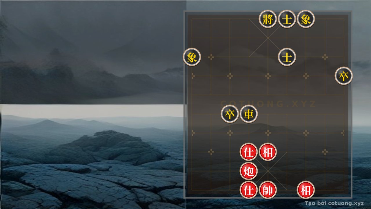 Thế cờ: Xiangqi: Red's Breakthrough Strategy - Formation on File 5-6 — Cờ Tướng Online
