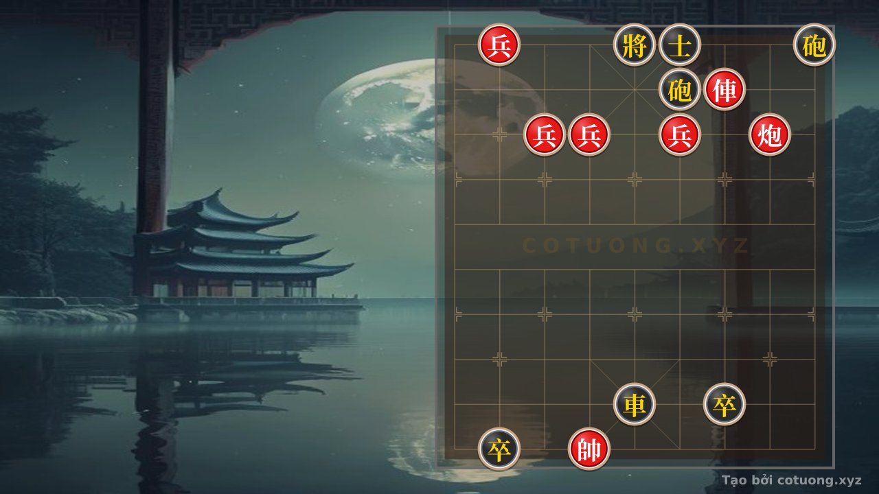 Thế cờ: Unique Xiangqi Formation: Red Aggressive, Black Unexpected — Cờ Tướng Online