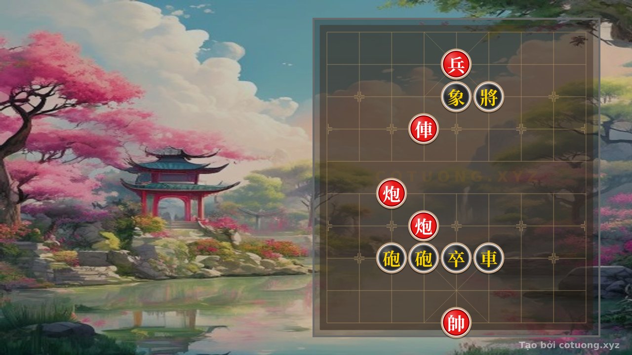 Thế cờ: Red General's Strategy: Defeating the Black Elephant in 5 Moves - Professional Xiangqi Tips — Cờ Tướng Online
