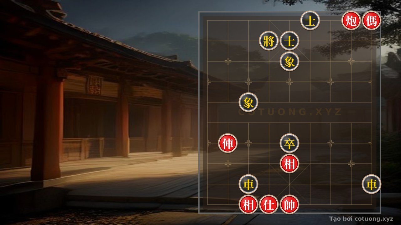 Thế cờ: Red Cannon on File 8: The Smart Point in the Shadow of Eight May Still Be Light — Cờ Tướng Online