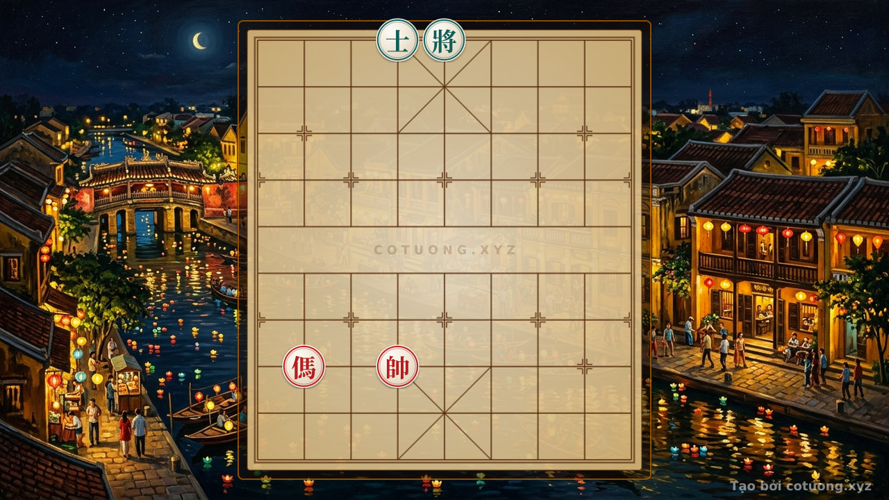 Thế cờ: 'Red Horse Attacks Black Advisor at 4th File' – The Secret to Victory in a Level 5/10 Xiangqi Battle — Cờ Tướng Online