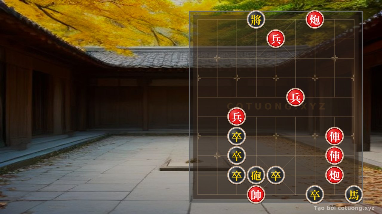 Thế cờ: The Secret of the 'Empty Cannon' Formation in Xiangqi: The Art of Harmony Between the Chariot and the Pawn — Cờ Tướng Online