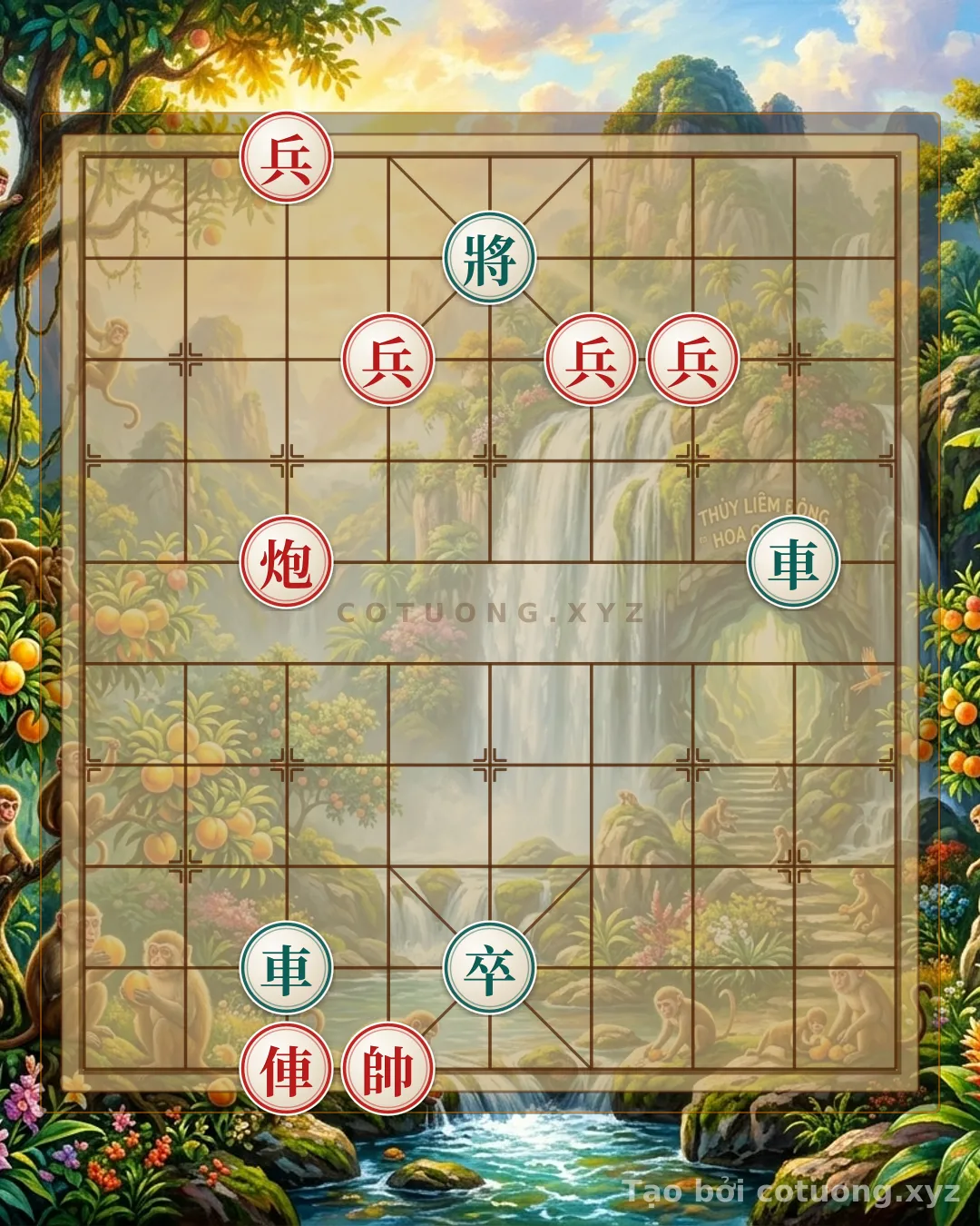 Thế cờ: Xiangqi Level 7: 