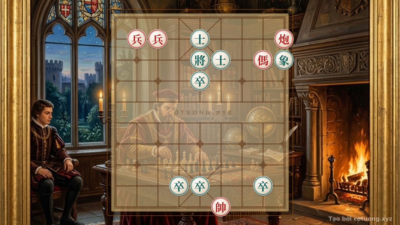 Thế cờ: Strategy 'Red Cannon on File 1' - The 'Attacking Horse to Exchange Feet' Tactic in Xiangqi — Cờ Tướng Online