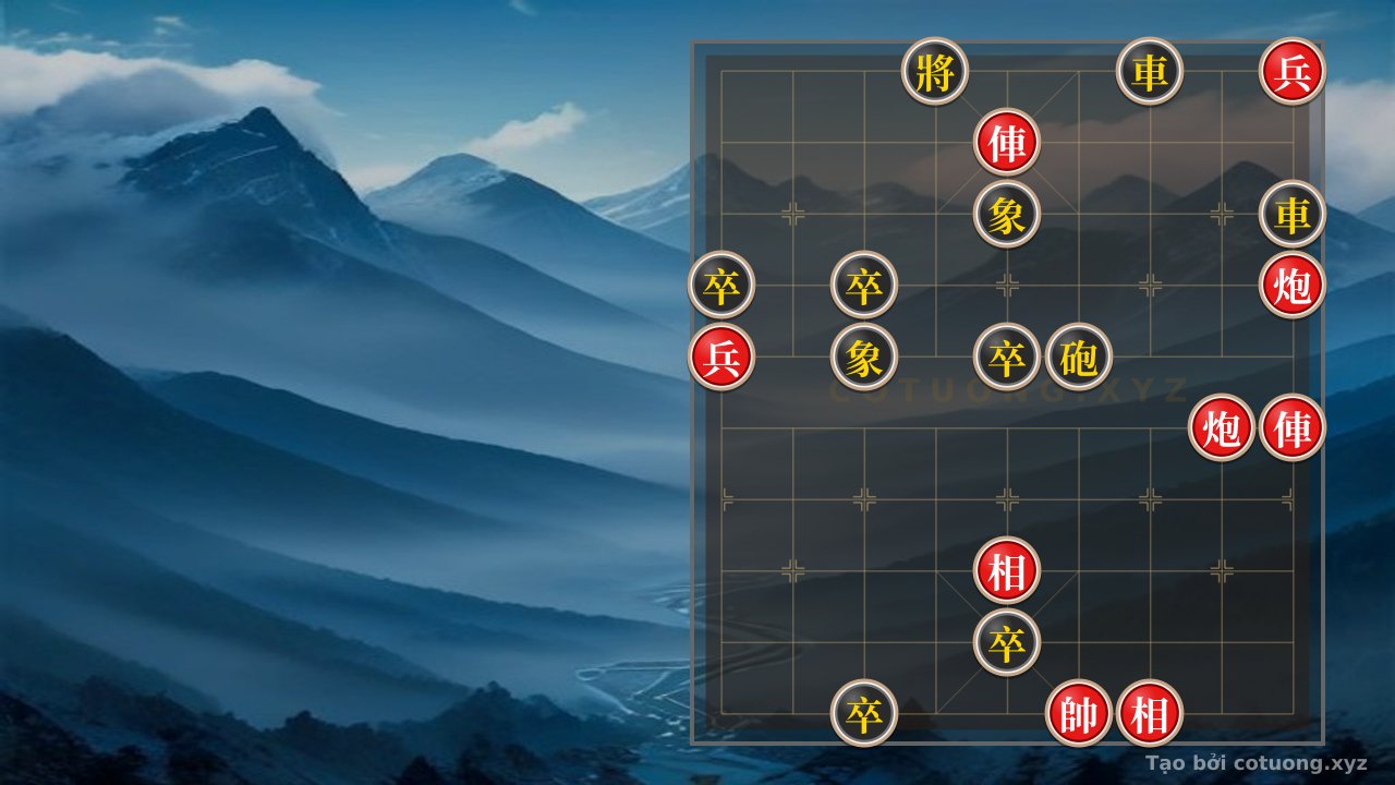 Thế cờ: 100 Battles, 100 Victories: The Black King's Downfall with the Double Rook-Cannon Strategy from Classic Chess Positions — Cờ Tướng Online