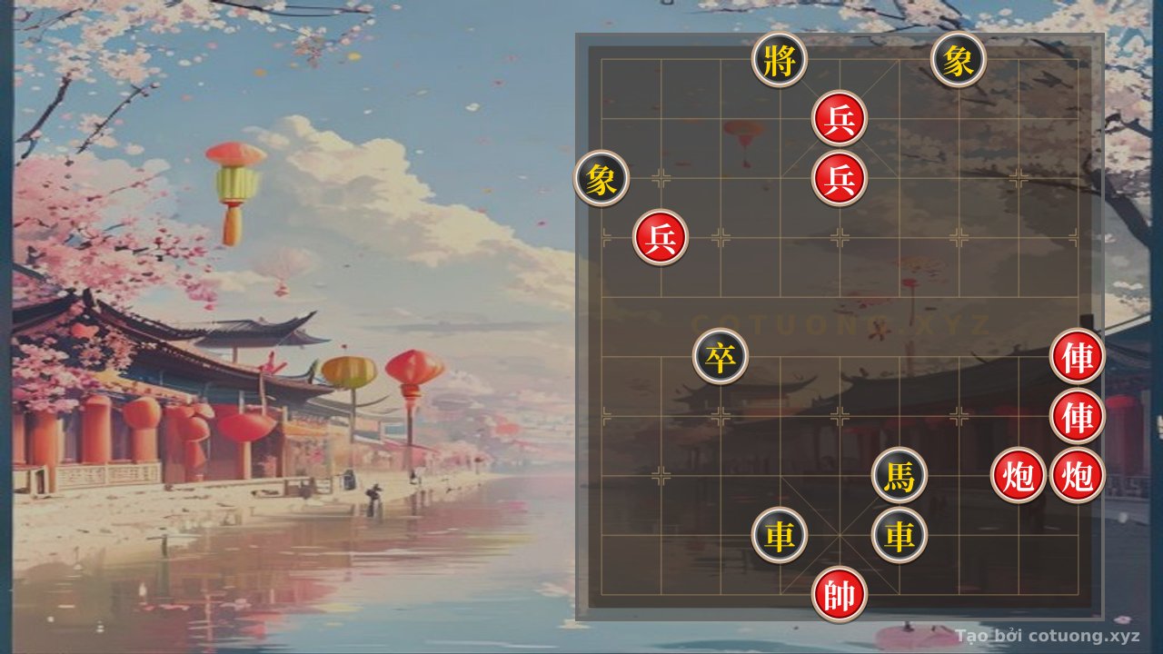 Thế cờ: Quick Winning Strategy in Xiangqi: Analyzing the Red's Dominant Position — Cờ Tướng Online