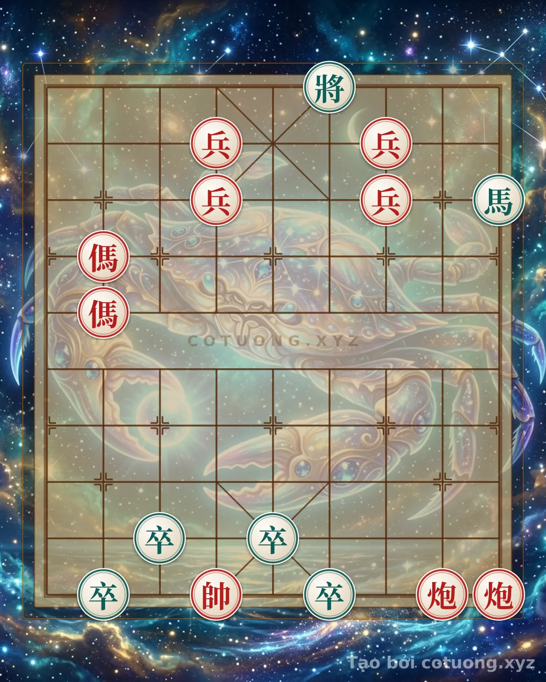 Challenge: Xiangqi (Chinese Chess) Analysis: Black General on File 6, Rank 10 - Basic Tactics for Beginners - Can you solve it?