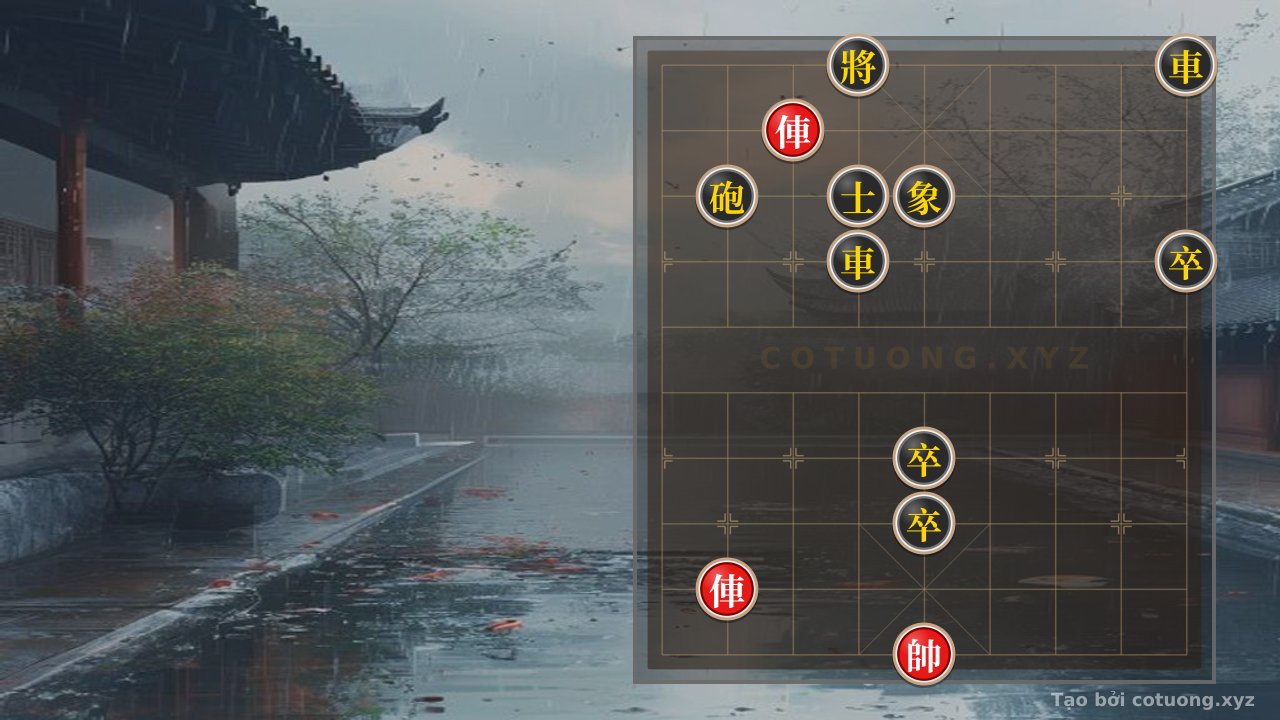 Thế cờ: Xiangqi: The Strategy of Defeating the Red Chariot in the 'Empty Cannon' Formation - Learn from History — Cờ Tướng Online
