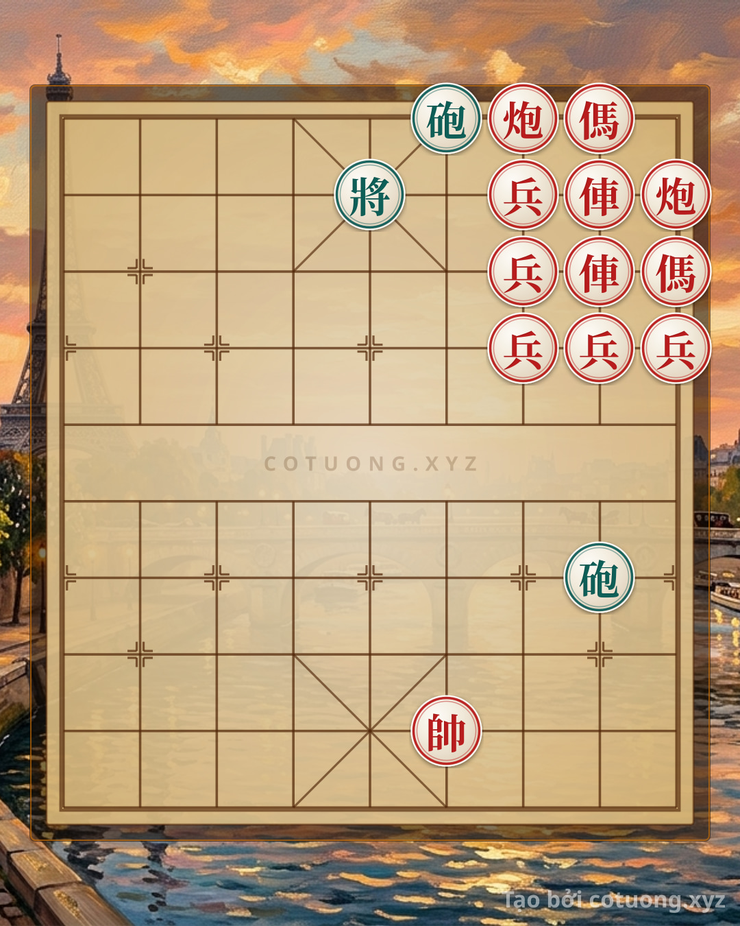 Challenge: Red Cannon Exposed on the 3rd File, 10th Rank: The Hidden Strategy of the Hidden Piece Player - Can you solve it?