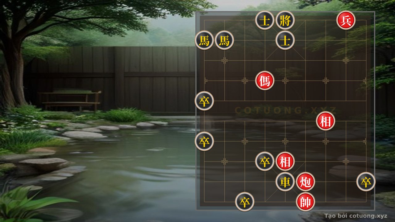 Thế cờ: Xiangqi Secrets: Red Cannon Horse Pawn vs. Black Double Horses - The Battle of Blood and Iron on the Chessboard — Cờ Tướng Online