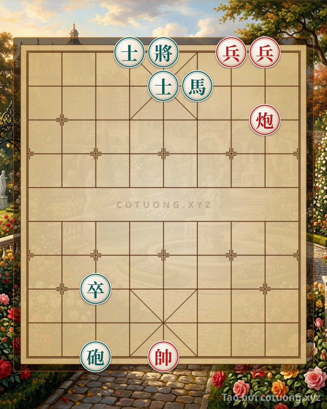 Challenge: Lưỡng chốt phò trợ, đoạt tướng bình thiên hạ - Can you solve it?