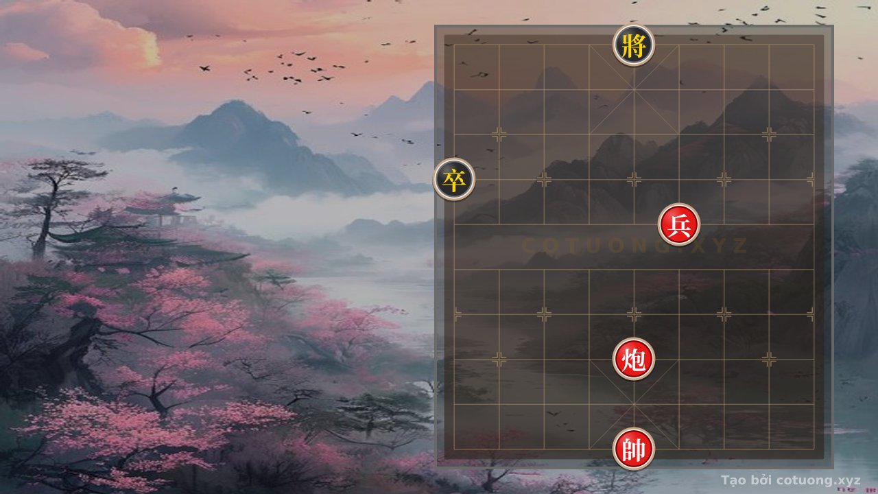 Thế cờ: The 'Bloody Red Cannon' Strategy - Survival Tips for the Black Pawn — Cờ Tướng Online