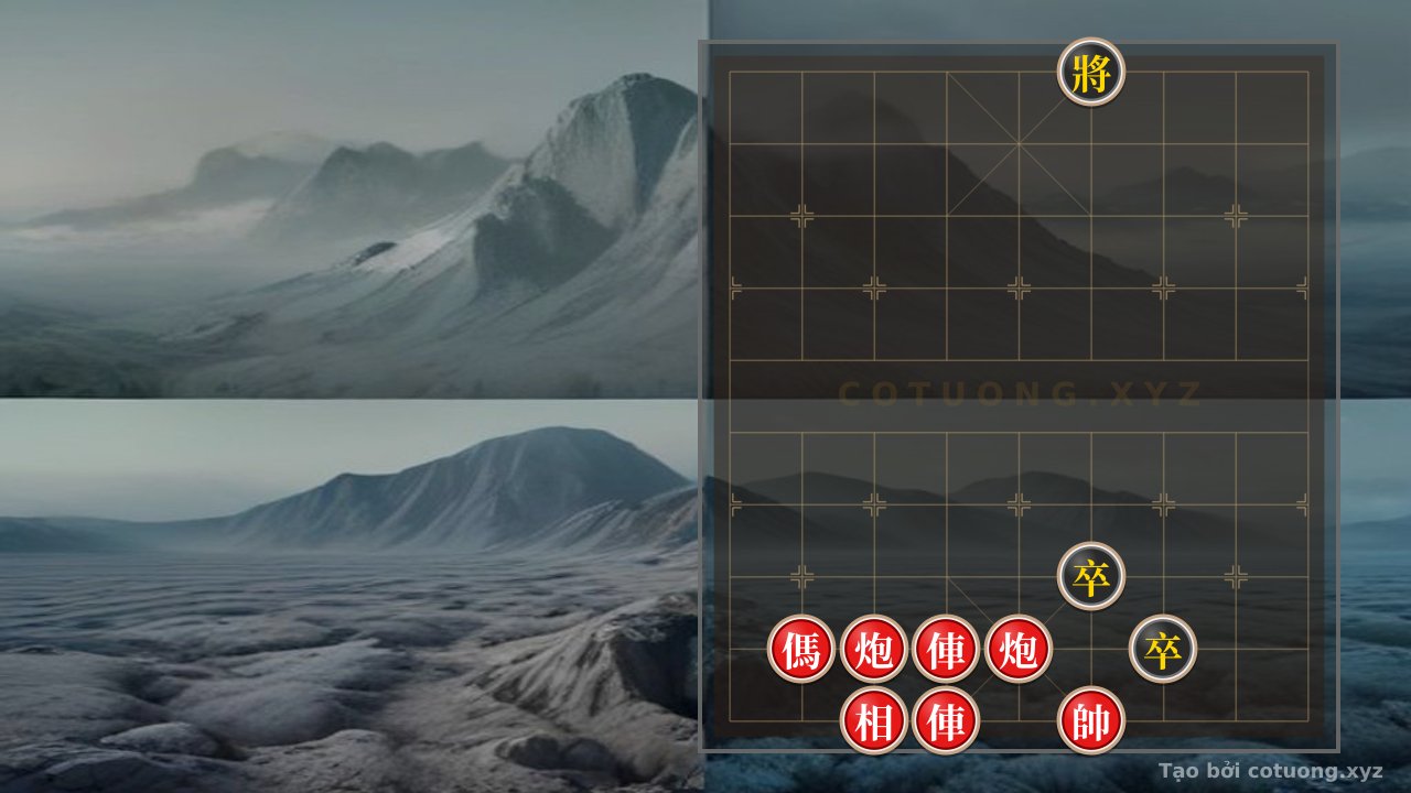 Thế cờ: Simple Xiangqi Strategy: How Red Attacks and Black Defends — Cờ Tướng Online