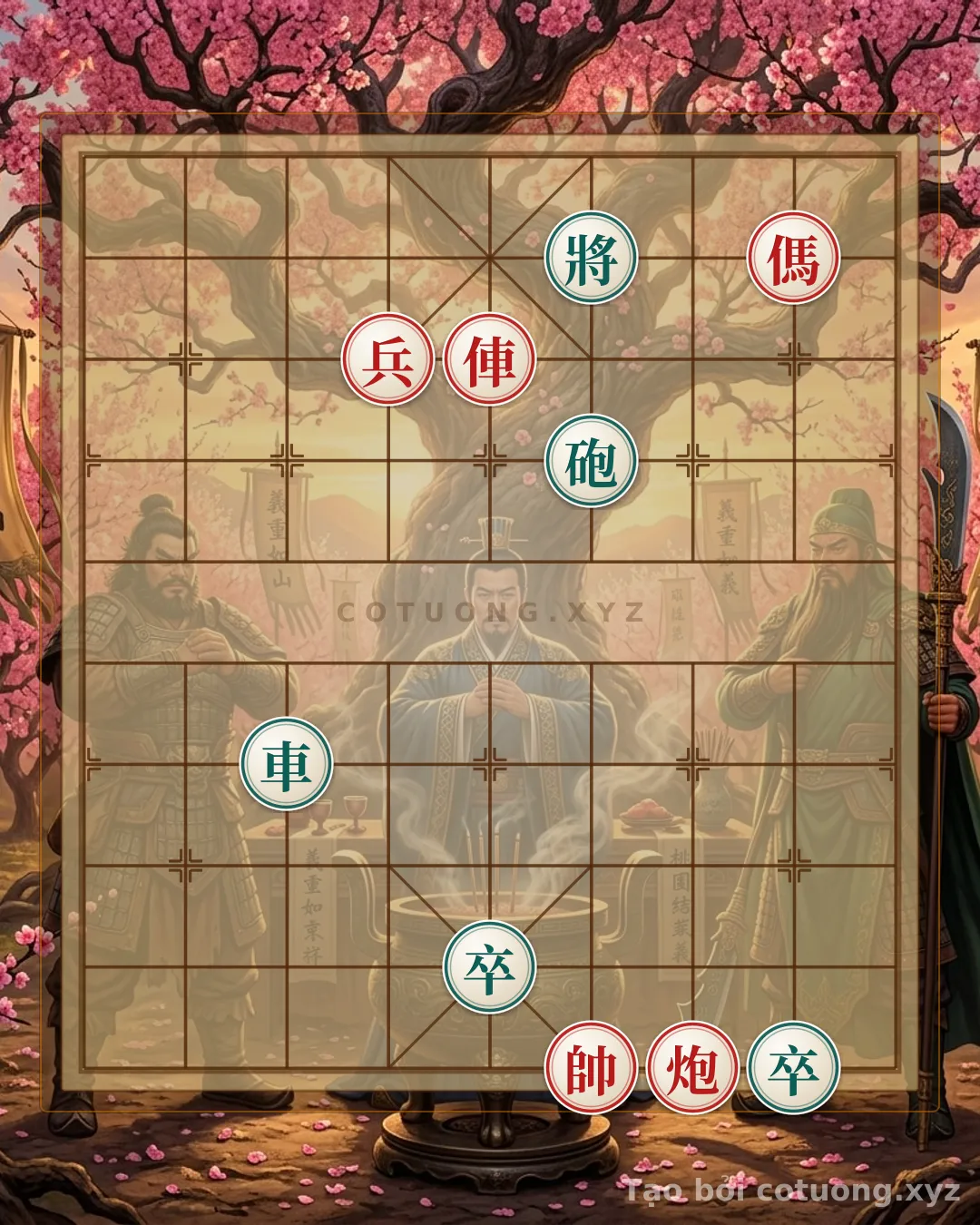 Challenge: Red Horse on 2nd Rank 9: Psychological Tactics in Xiangqi - Can you solve it?