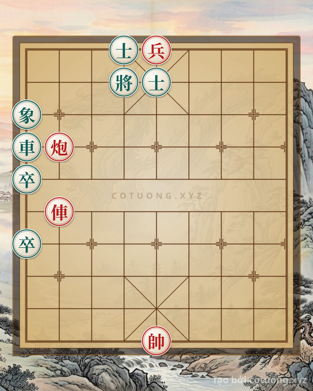 Challenge: Xiangqi Position 'Red Cannon Alone at the Elephant's Back' - Rapid Counterattack Tactics and Life-or-Death Lessons on the Board - Can you solve it?