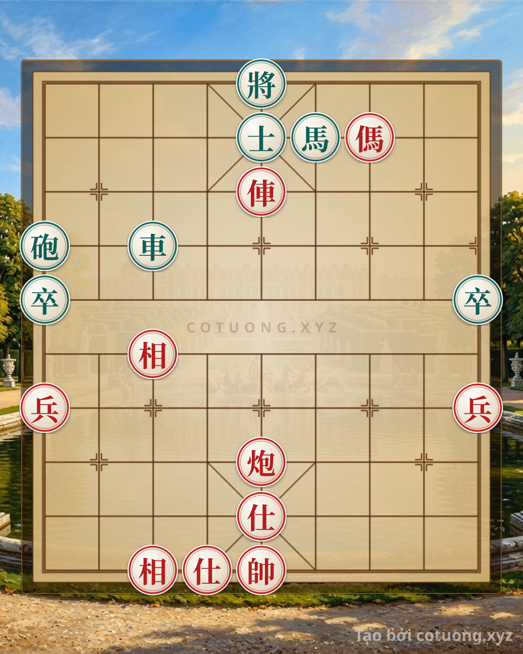Challenge: The Ultimate Checkmate Manual: How the Rook-Cannon-Horse Combo Devastates the Black King in One Move - Can you solve it?