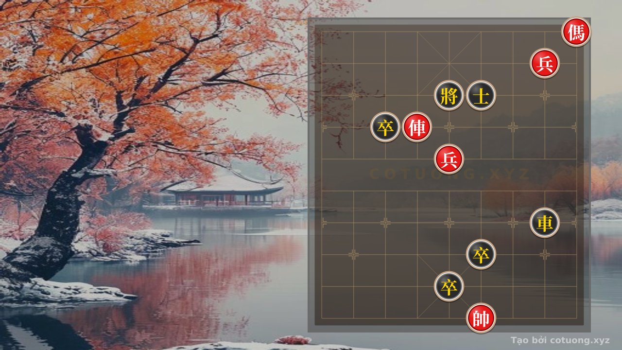 Thế cờ: 'The Brutality of a Decisive Move' - Analysis of the 'Red Horse Exposes 10, Black Pawn on Rank 9' Position (Difficulty Level 5/10) — Cờ Tướng Online