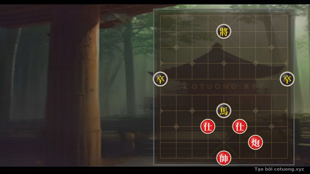 Thế cờ: The 'Empty Cannon Spear' Formation – Red's Advance Like a Deadly Dragon's Tongue, Black's Side Torn Apart — Cờ Tướng Online