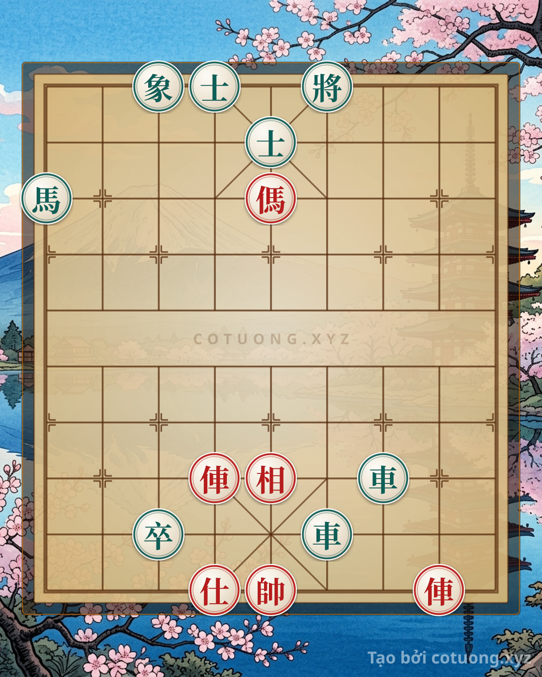 Challenge: Song xa mã bôn tập phá trận - Can you solve it?
