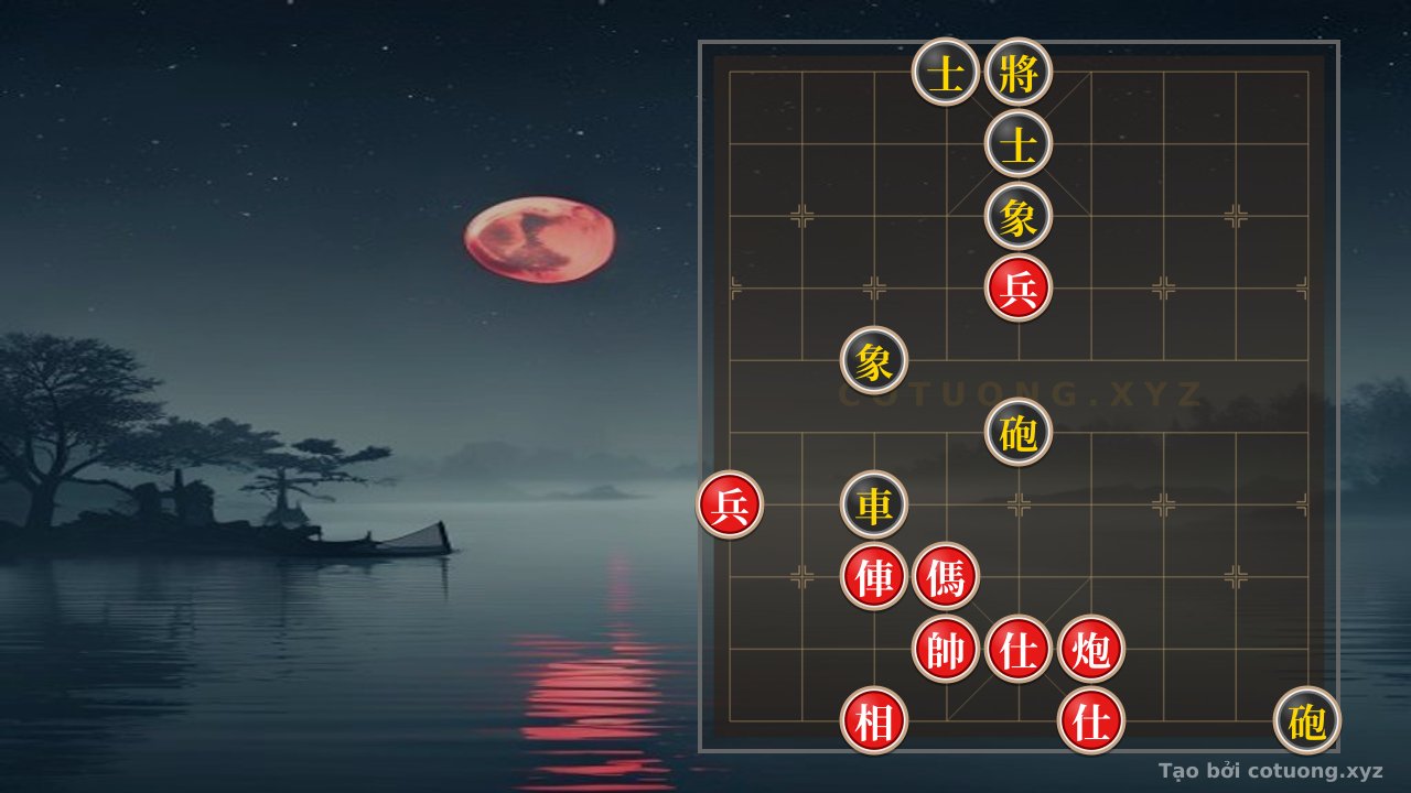 Thế cờ: The Secrets of Xiangqi: The Peak of Endgame Rook, Cannon, and Horse — Cờ Tướng Online