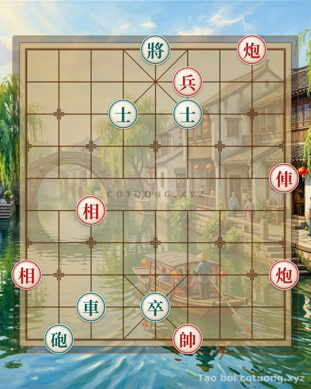 Thế cờ: The Dangerous Red Play: Cannon and Chariot Attacks in the '5/10' Position – Knowledge to Break Black's Defensive Wall — Cờ Tướng Online