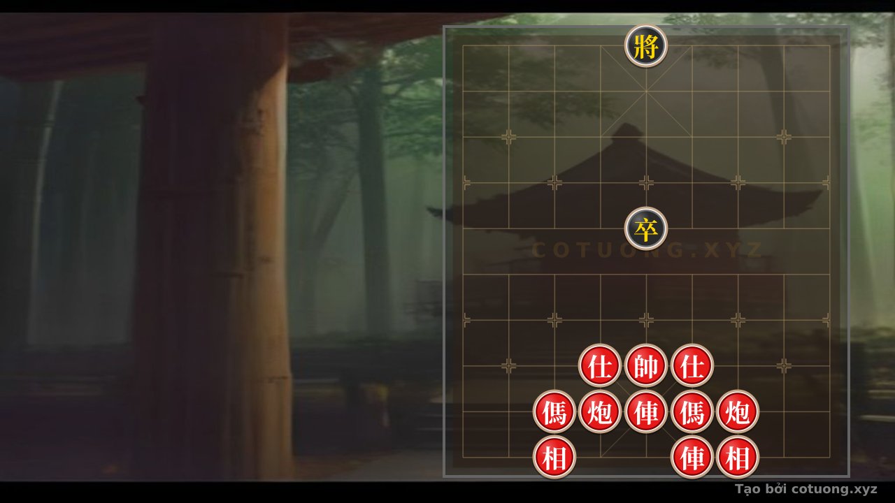 Thế cờ: Xiangqi Formation: Double Horse, Cannon Threatening, Beginner — Cờ Tướng Online
