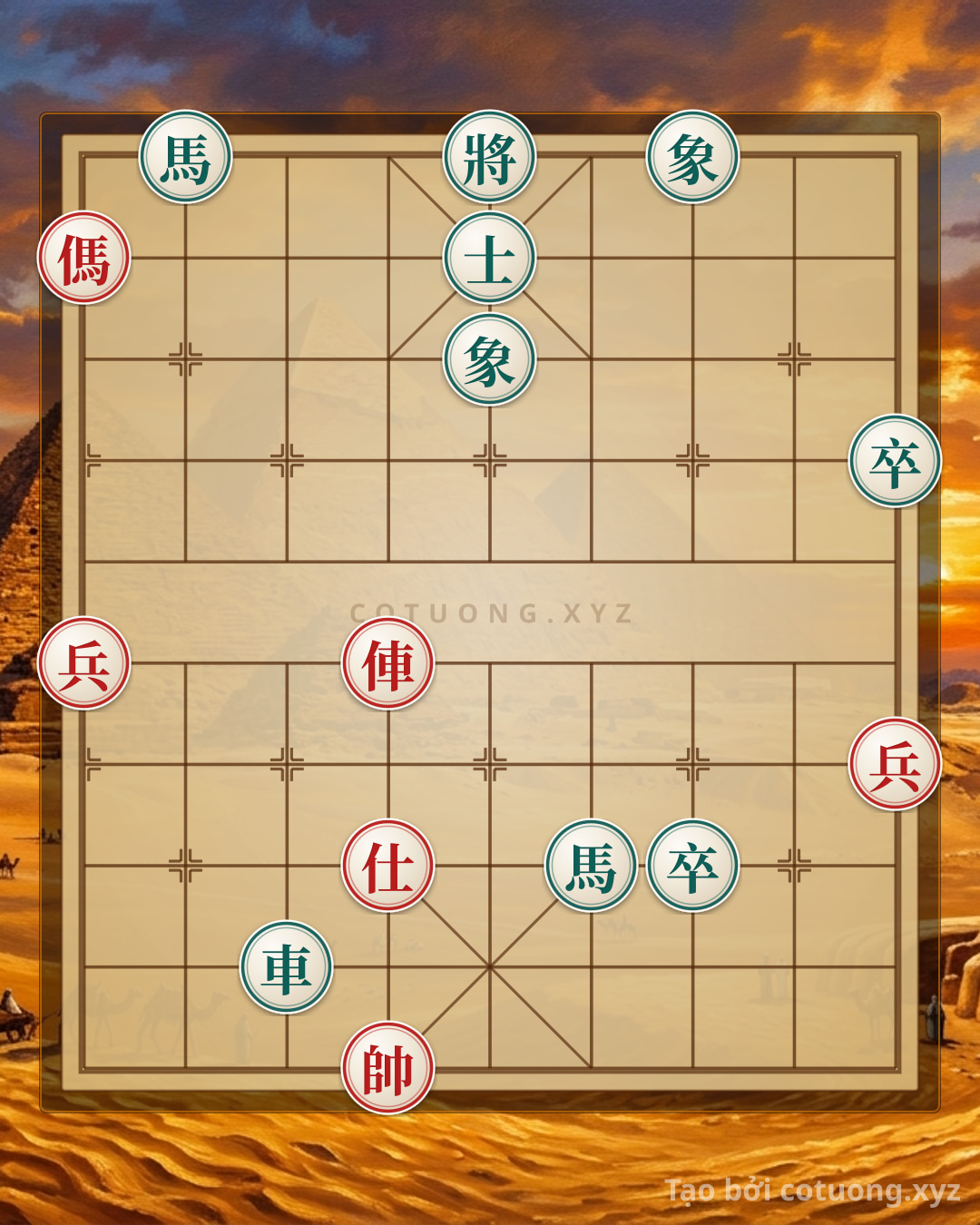 Challenge: Preparing for an Eternal Battle: Red's Strategy to Overwhelm Black - Can you solve it?