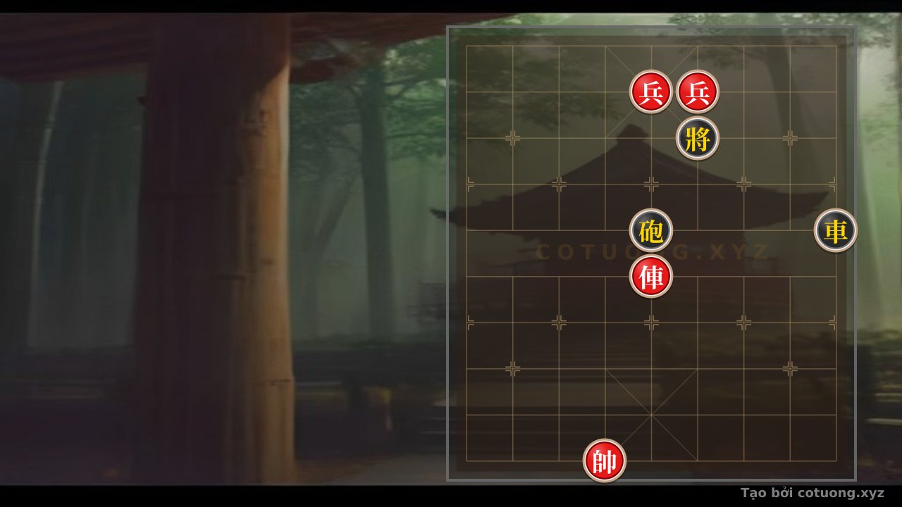 Thế cờ: The 'Empty Cannon' Trap in the Black Rook - Red Rook Formation: Who Loses? — Cờ Tướng Online