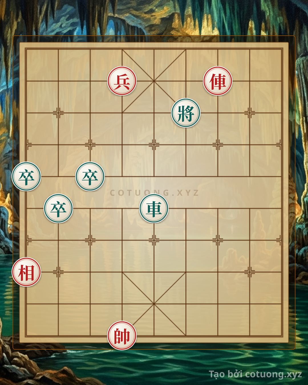 Challenge: The Secret to Winning the 'Black Rook Threat' Formation - Vietnamese Chess - Can you solve it?