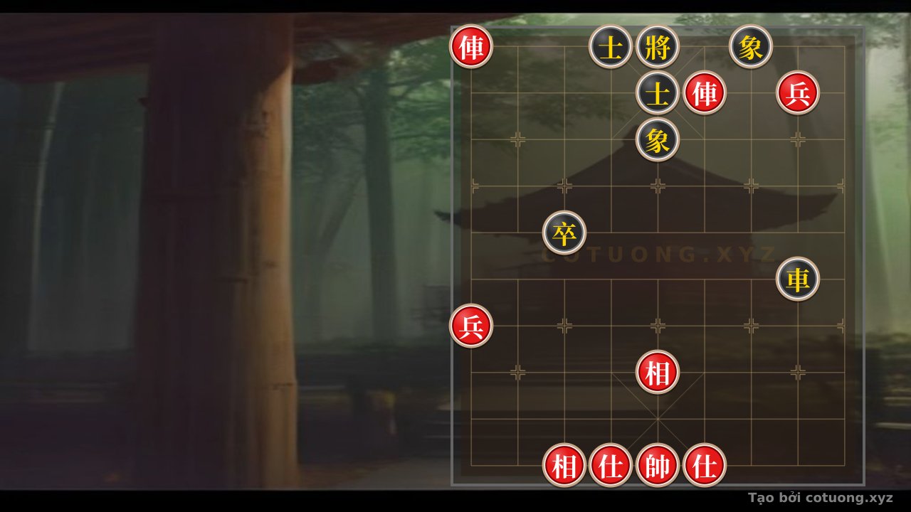 Thế cờ: Xiangqi: Red Chariot on 9th File, 10th Rank - 'Strike the Drum' Tactics and Counterattack 'Kill Move' — Cờ Tướng Online
