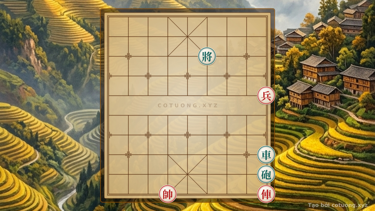 Thế cờ: The Hidden Trick to Defeat the Deadly Rook-Cannon vs. Black Rook Pair – One Wrong Move and You're Doomed! — Cờ Tướng Online