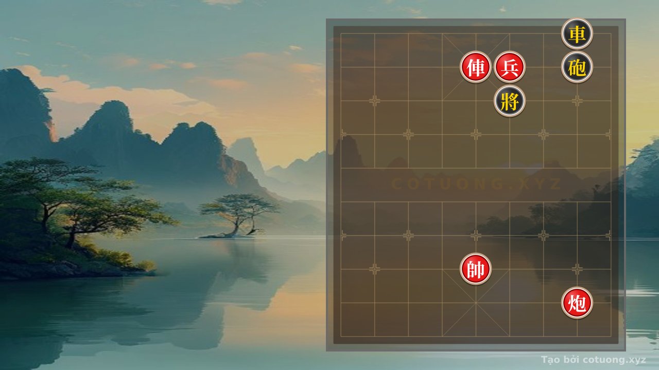 Thế cờ: Red General Captures File 5: The Strategy of Black Chariot and Empty Cannon — Cờ Tướng Online