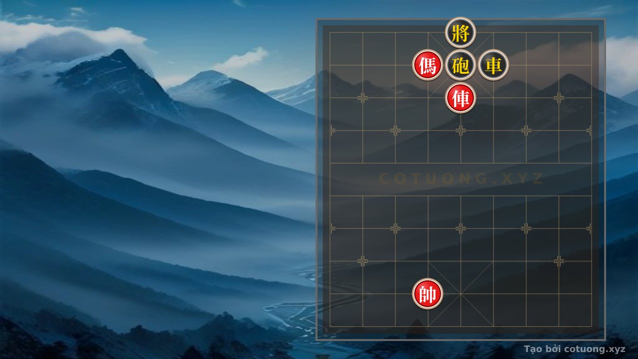 Thế cờ: Xiangqi: Red Chariot Under Siege - Black Cannon's Defensive Tactics — Cờ Tướng Online