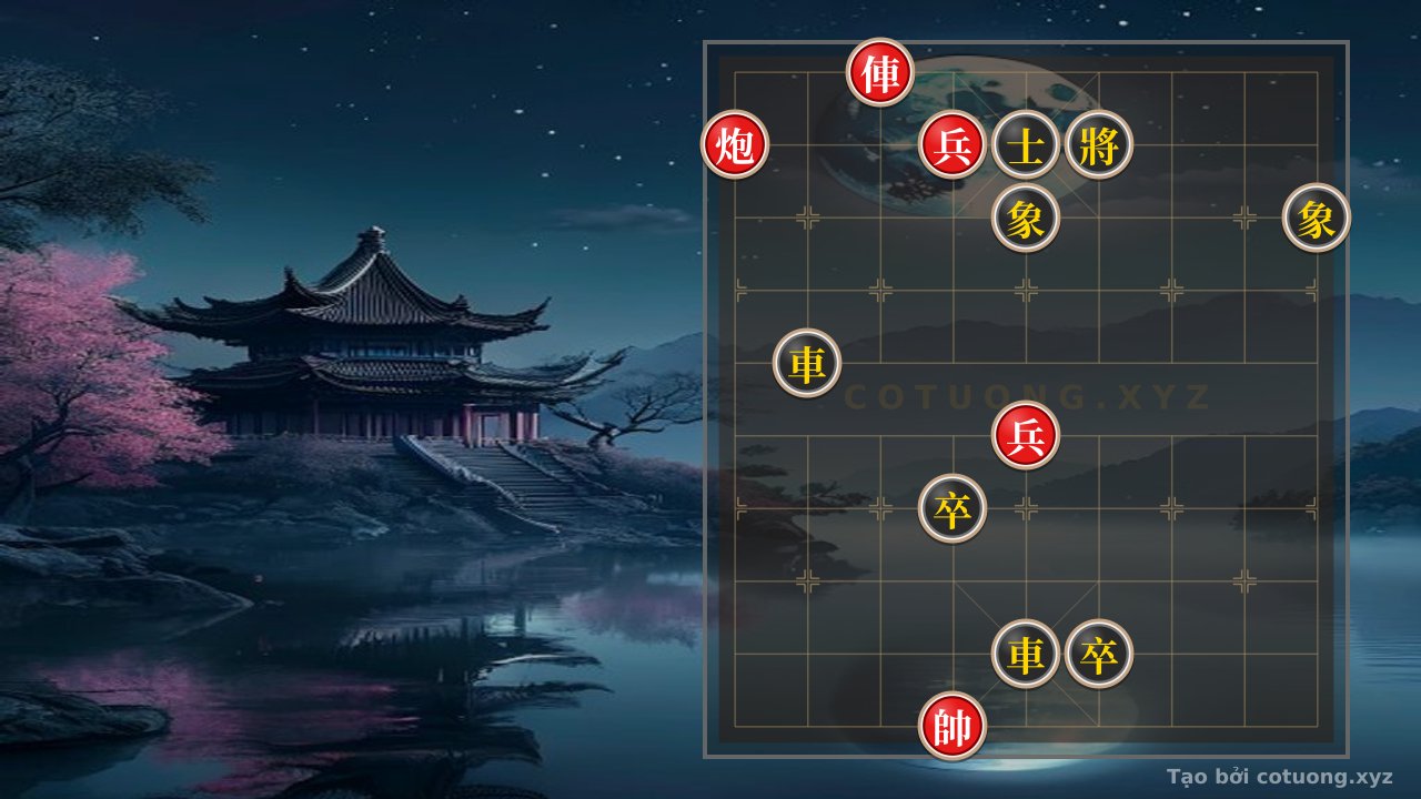 Thế cờ: The Lone Red Chariot: Mastering the Breakthrough in This Xiangqi Battle — Cờ Tướng Online