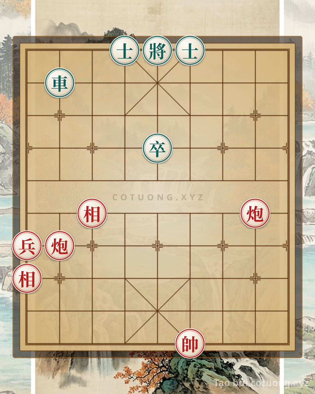 Challenge: Quick Checkmate Trick: Red uses 'Empty Cannon' to defeat Black's Rook in 5 Moves - Can you solve it?