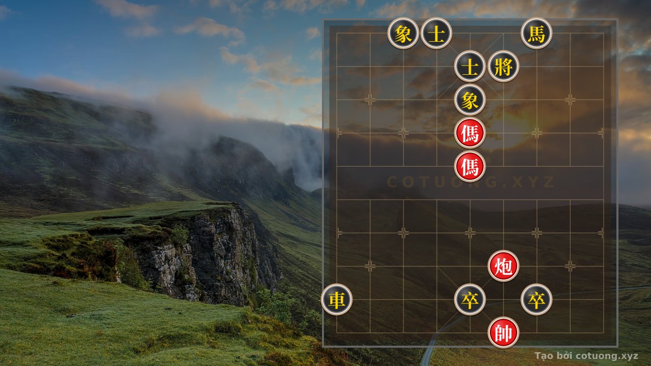 Thế cờ: The Brutal Empty Cannon: Decoding the Black's Winning Strategy Against Red — Cờ Tướng Online