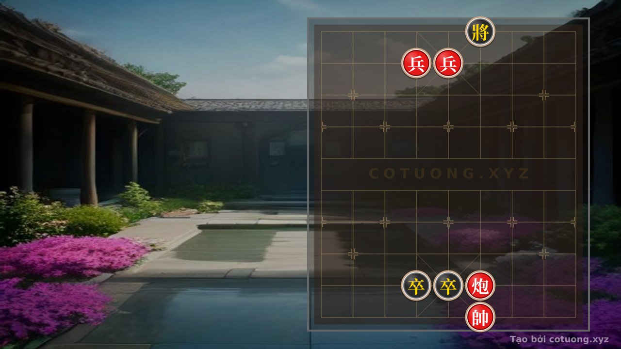 Thế cờ: Subtle Traps: Red Breaks the Ranks, Black Besieges the Cannon - The Jiu Gui Formation — Cờ Tướng Online