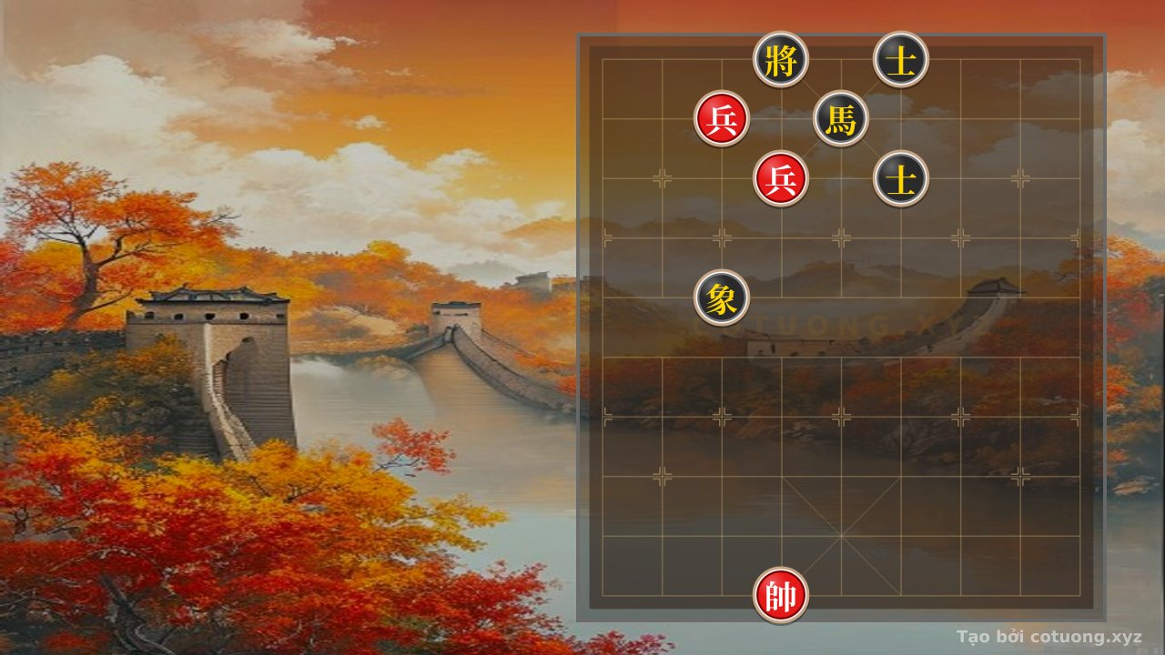 Thế cờ: The Secret of 'Red General on the 1st Rank' - Basic Tactics for Beginners — Cờ Tướng Online