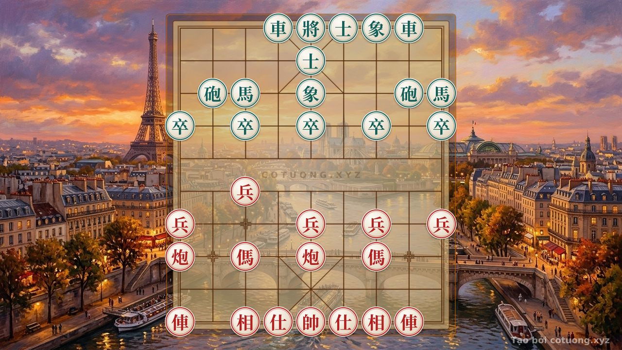Thế cờ: Xiangqi Pro Tips: Instant Counterattack from a Desperate Position — Cờ Tướng Online