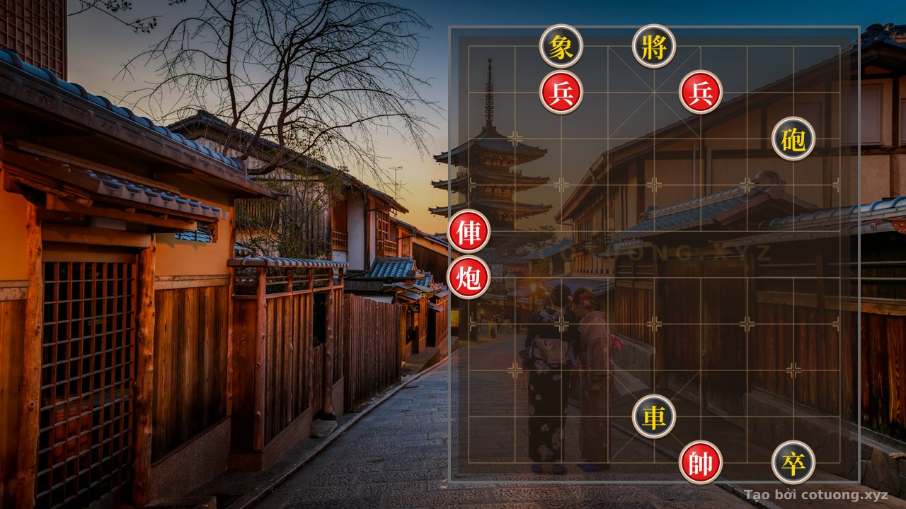 Thế cờ: Classic Trap: Red's Rook 9 - Cannon 9 — Cờ Tướng Online