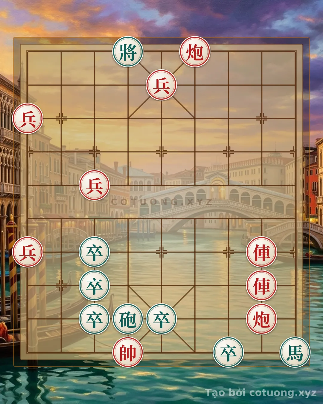 Challenge: The Red Chariot's Opening Move: 2 Rooks on File 4 - A Brutal Sacrifice Strategy - Can you solve it?