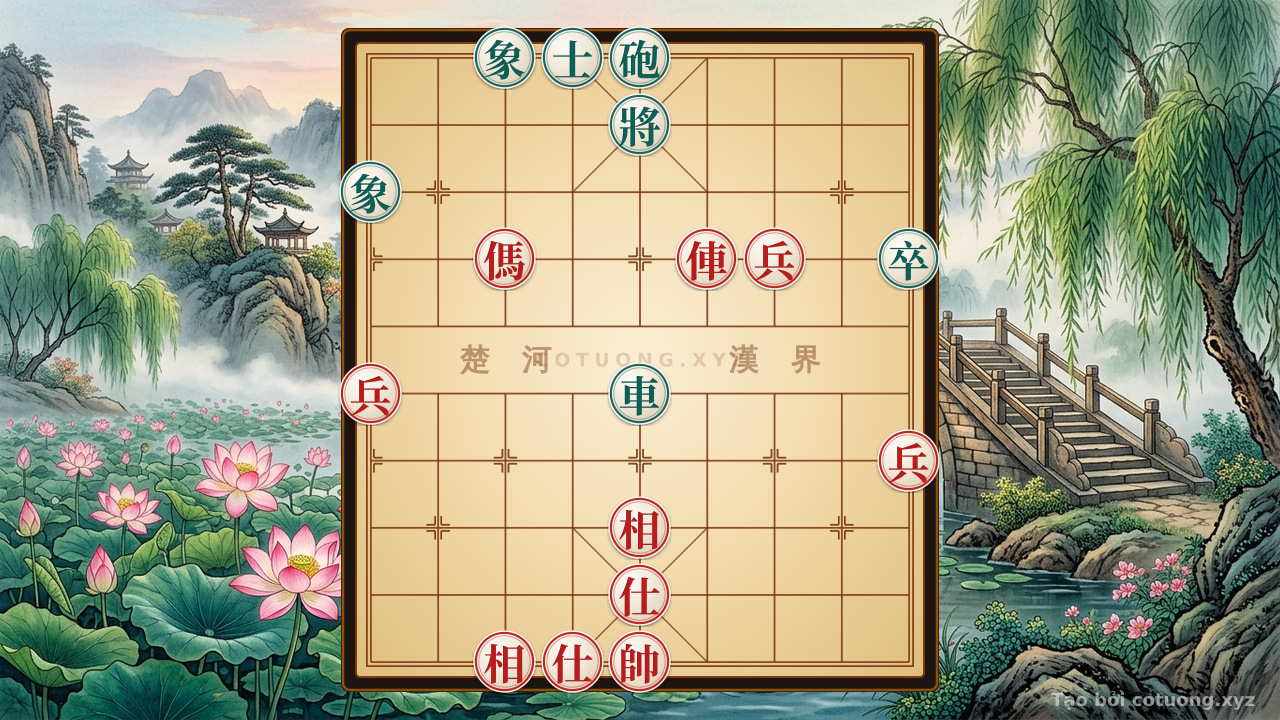 Thế cờ: Supreme Tactics: Rook-Horse Triple Lock Breaks Rook-Cannon - Master's Secrets of Endgame Play Few Understand — Cờ Tướng Online