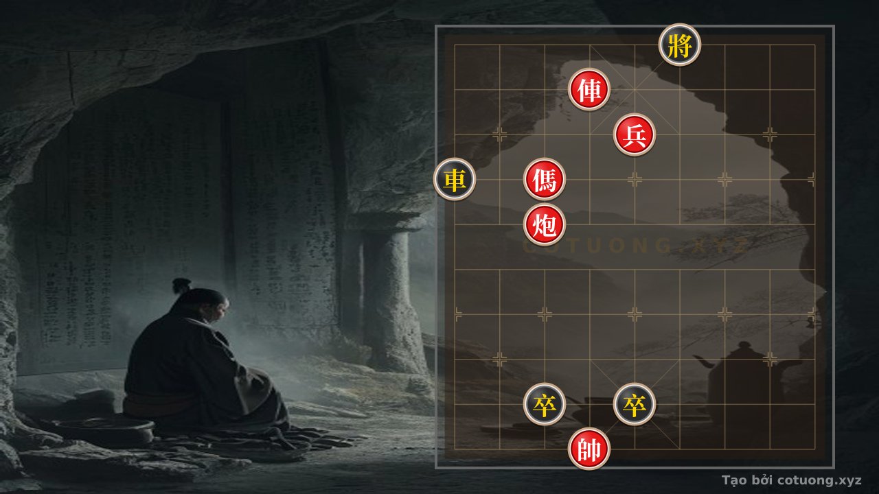 Thế cờ: The Secret Defense of 'Chariot Cannon Pawn' in Xiangqi: Black's Counterattack Strategy — Cờ Tướng Online