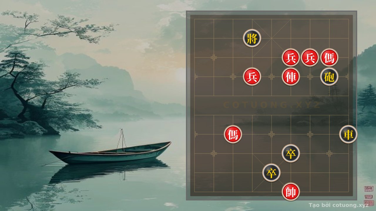 Thế cờ: Red General: Defensive Counterattack Tactics in the Suicide Formation — Cờ Tướng Online