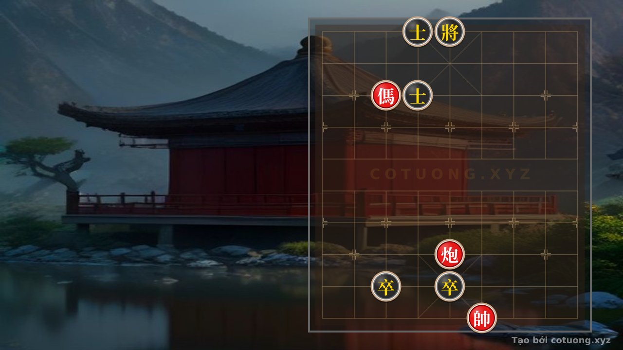 Thế cờ: Xiangqi Position 'Super Difficult Cannon': Which Red Horse Can Win? — Cờ Tướng Online