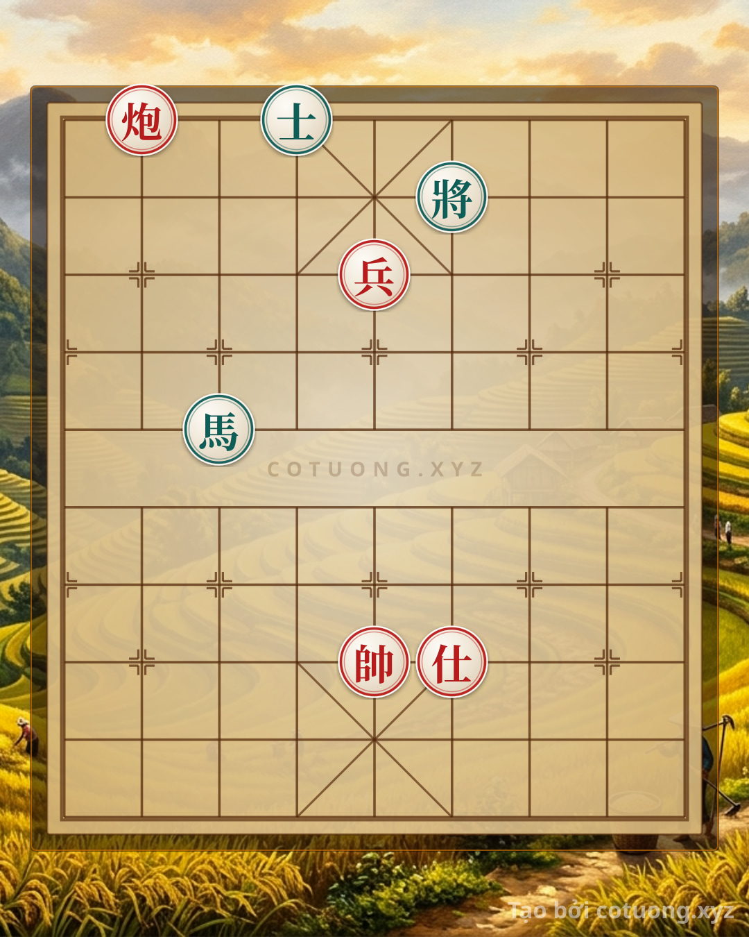 Challenge: Red Cannon Trap on File 8: The 'Black Advisor on File 4' Trap and Counterattack Tactics - Can you solve it?